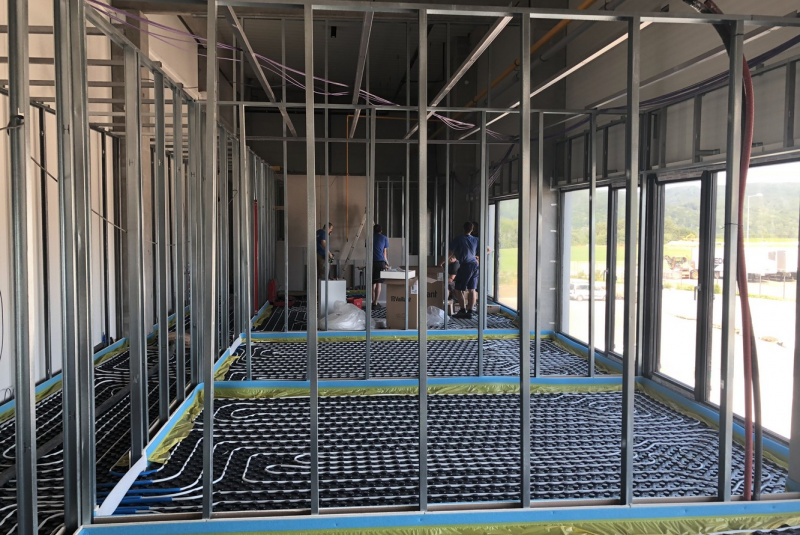 Kúrenie / Podlahové vykurovanie - foto Kúrenie / Podlahové vykurovanie - foto