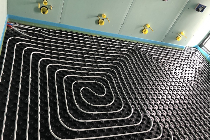 Kúrenie / Podlahové vykurovanie - foto Kúrenie / Podlahové vykurovanie - foto